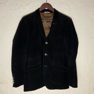 Matinique Men’s Black Corduroy 36R Danish Design Euro Sportcoat